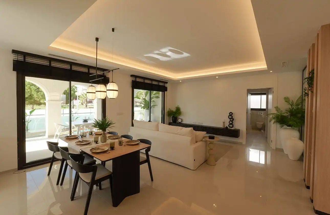 Sala de estar de Casa o chalet en venta en Rojales con Aire acondicionado, Calefacción y Terraza