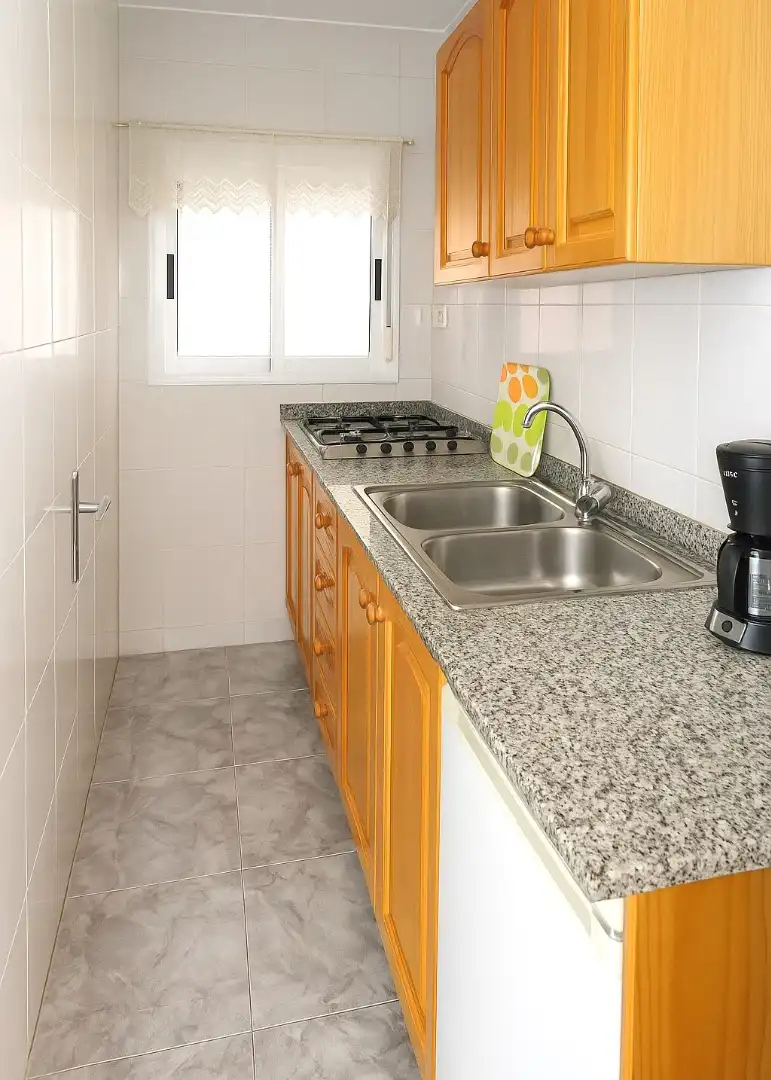 Kitchen of Apartments for rent in Peñíscola / Peníscola  with Air Conditioner, Heating and Terrace