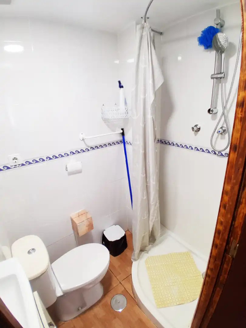 Bathroom of Flat for rent in Granada  with Furnished, Oven and Washing machine