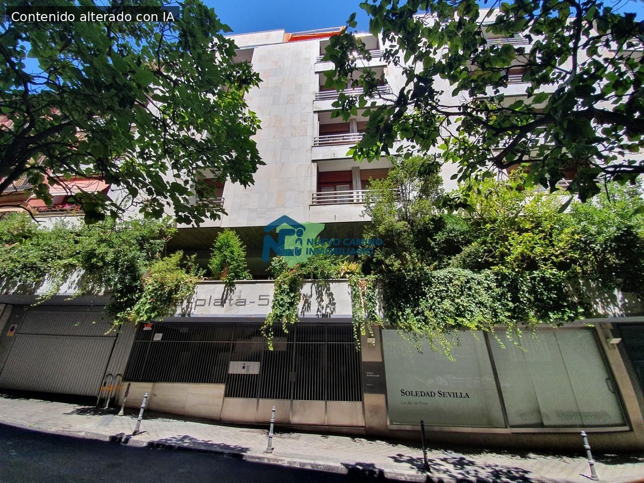 Exterior view of Apartment to rent in  Madrid Capital  with Air Conditioner, Heating and Parquet flooring