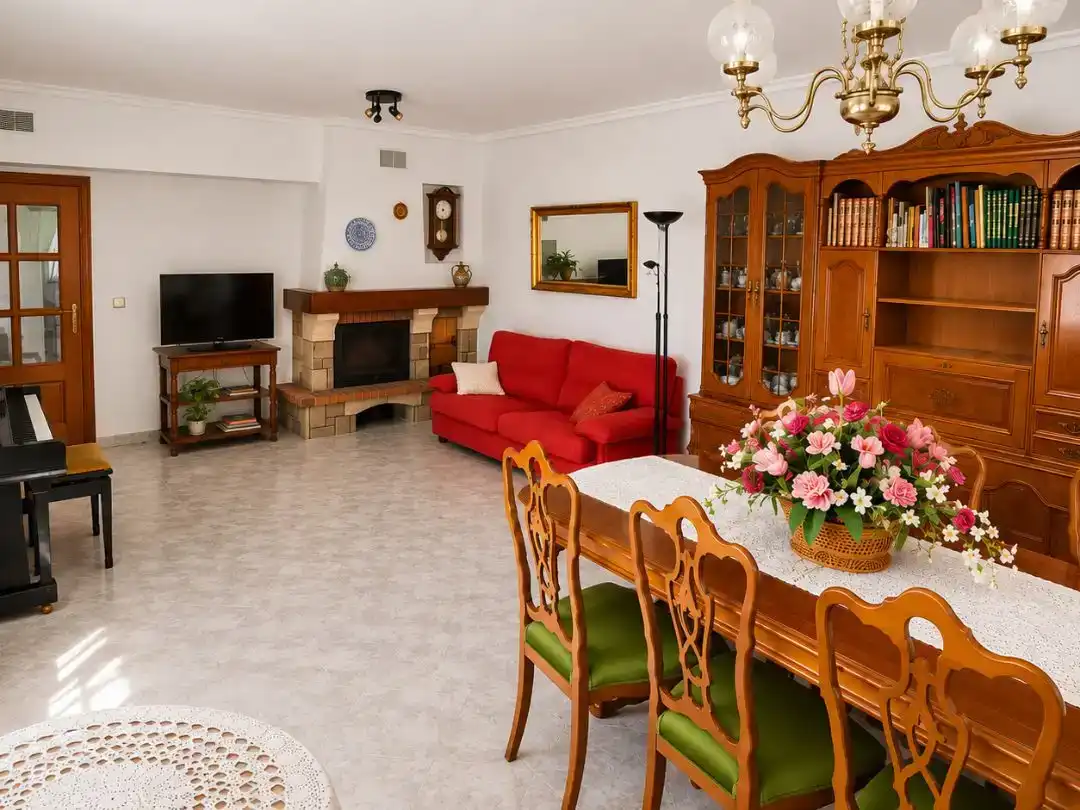 Sala d'estar de Pis en venda en Almuniente amb Balcó
