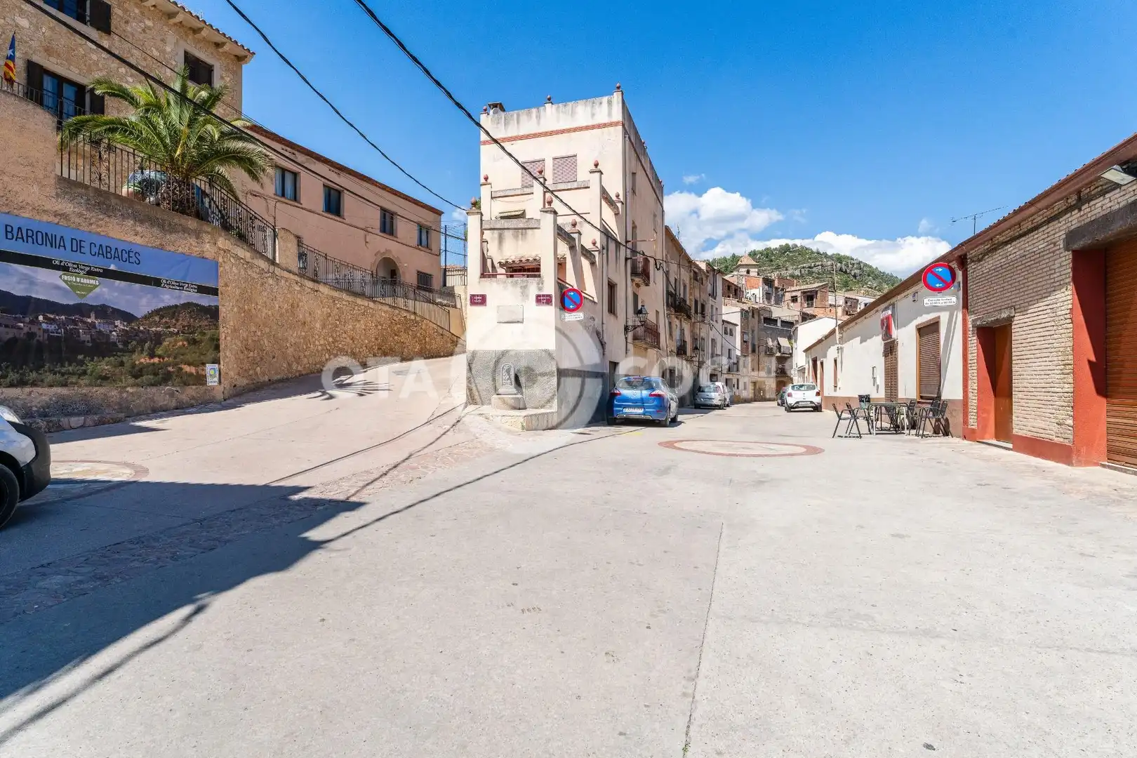 Vista exterior de Casa adosada en venta en Cabacés
