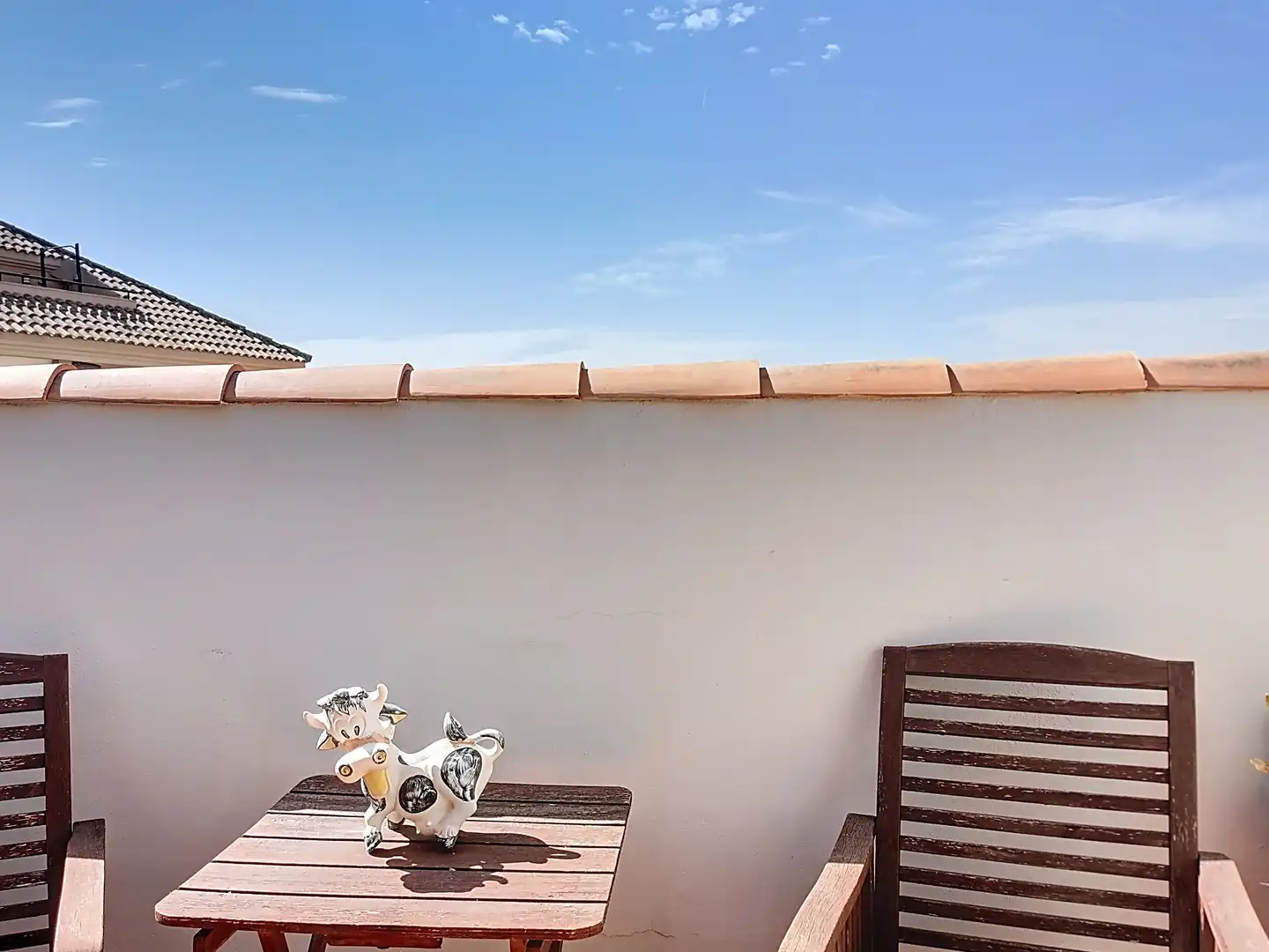 Terrace of Detached homes for sale in Fuengirola  with Air Conditioner, Storage room and Community pool