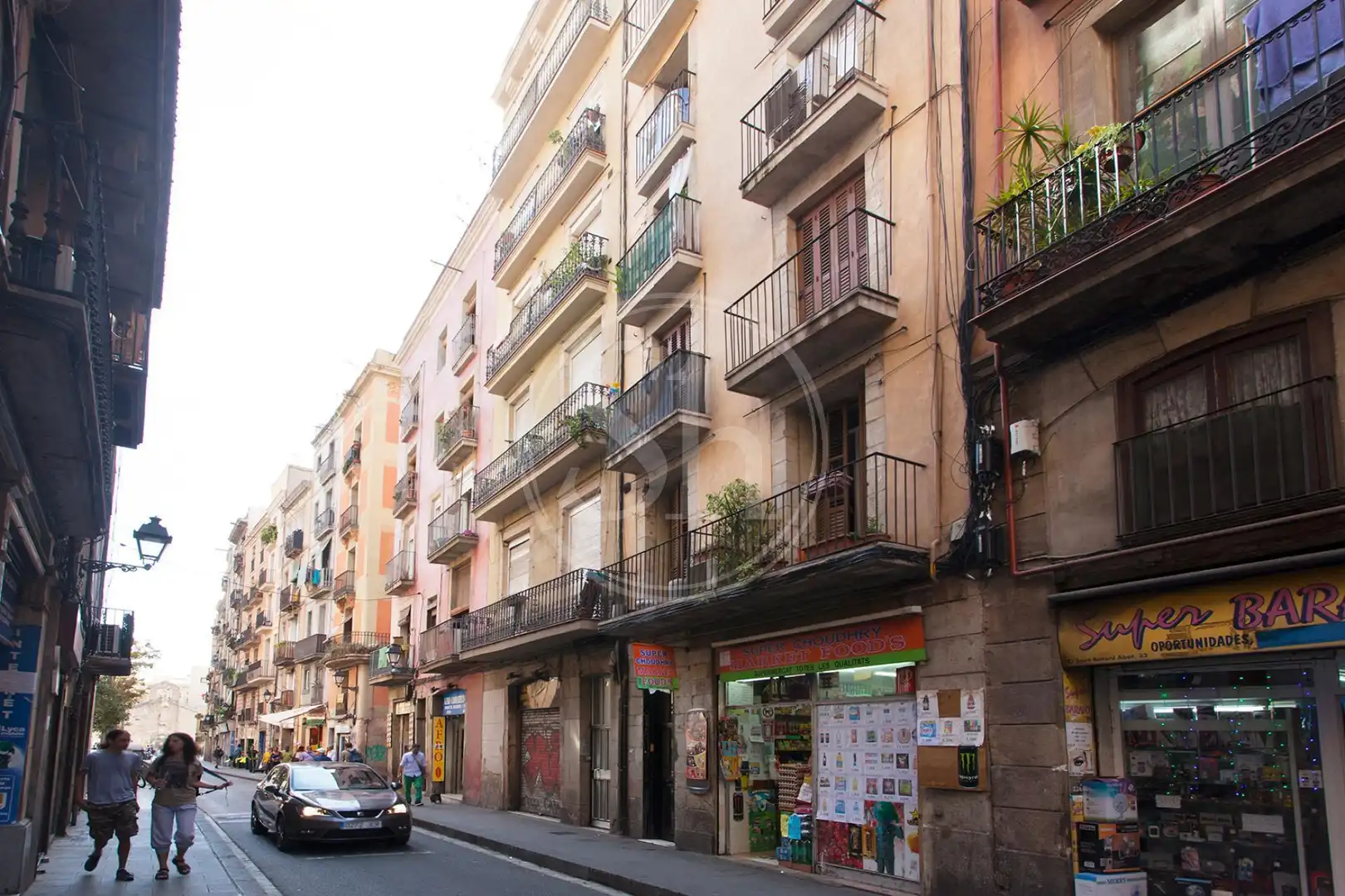 Außenansicht von Loft zum Verkauf in Barcelona mit Parkett und Balkon