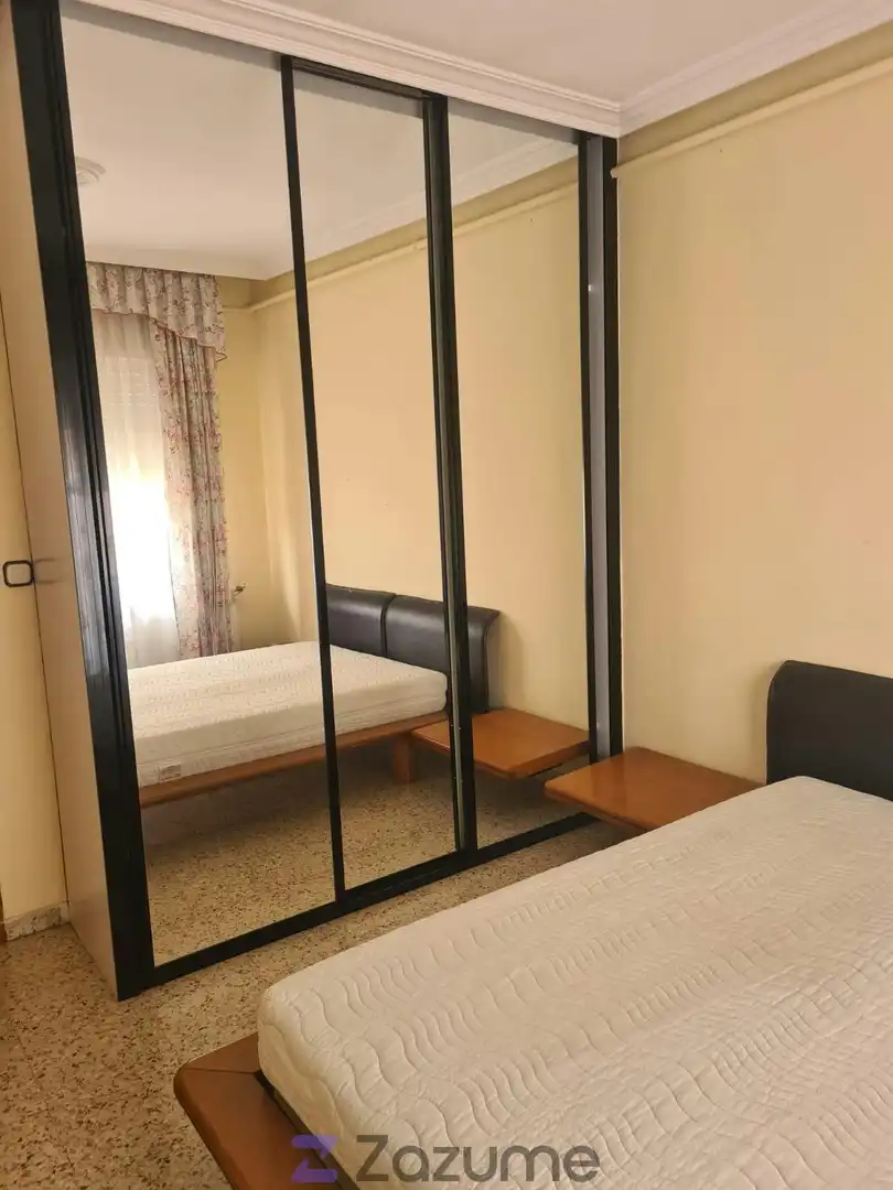 Bedroom of Flat for rent in Benavente  with Heating, Terrace and Furnished