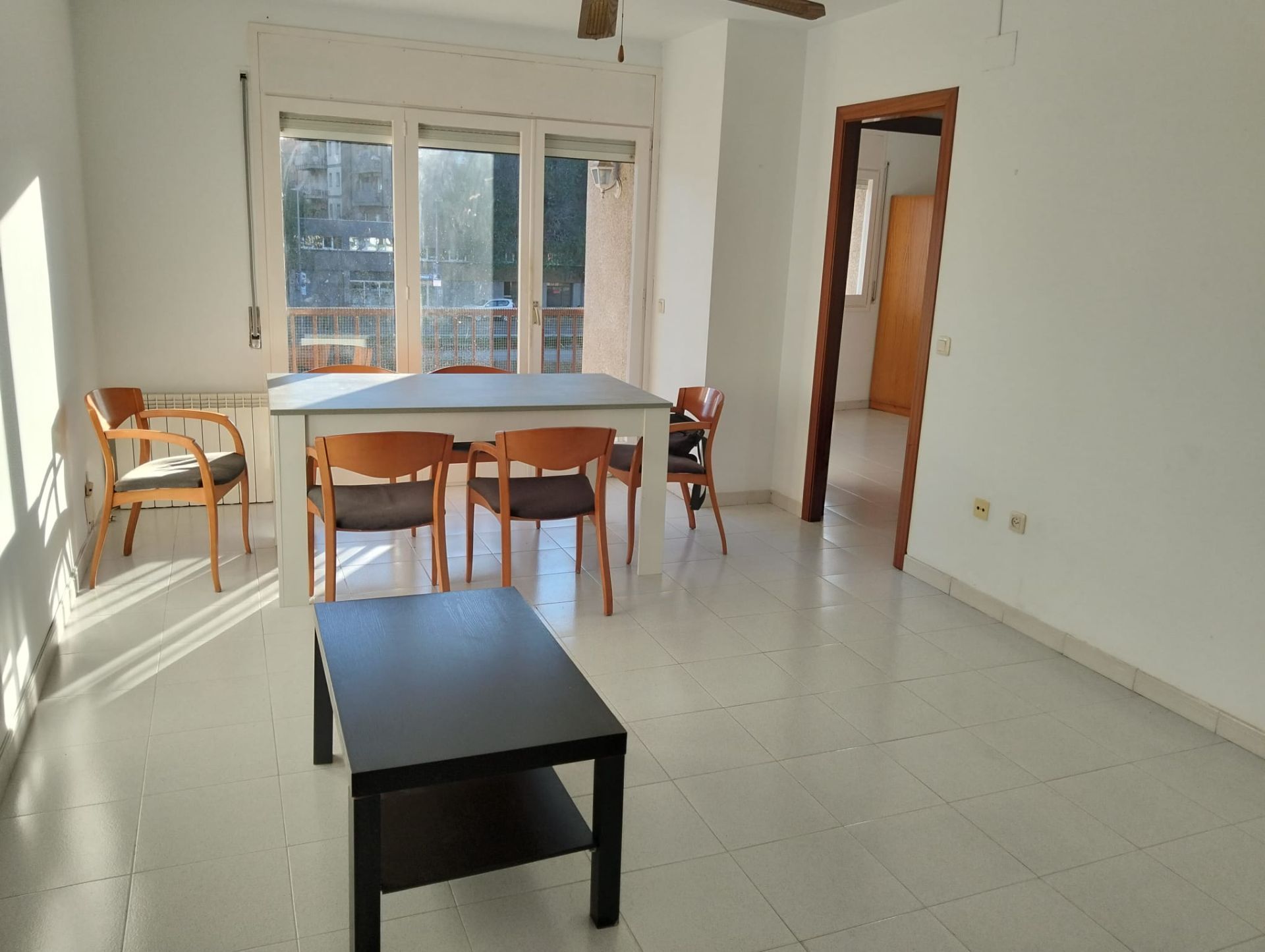 Living room of Flat for sale in Girona Capital  with Heating and Terrace