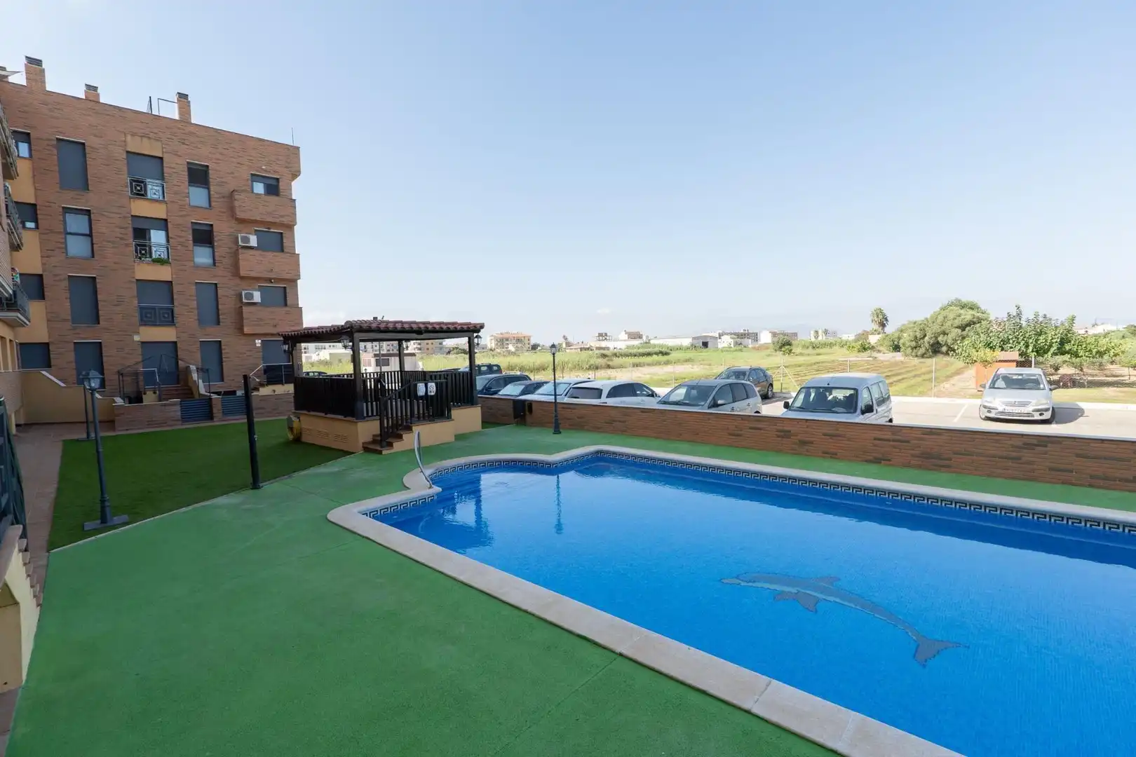 Swimming pool of Flat for sale in Deltebre  with Terrace and Community pool