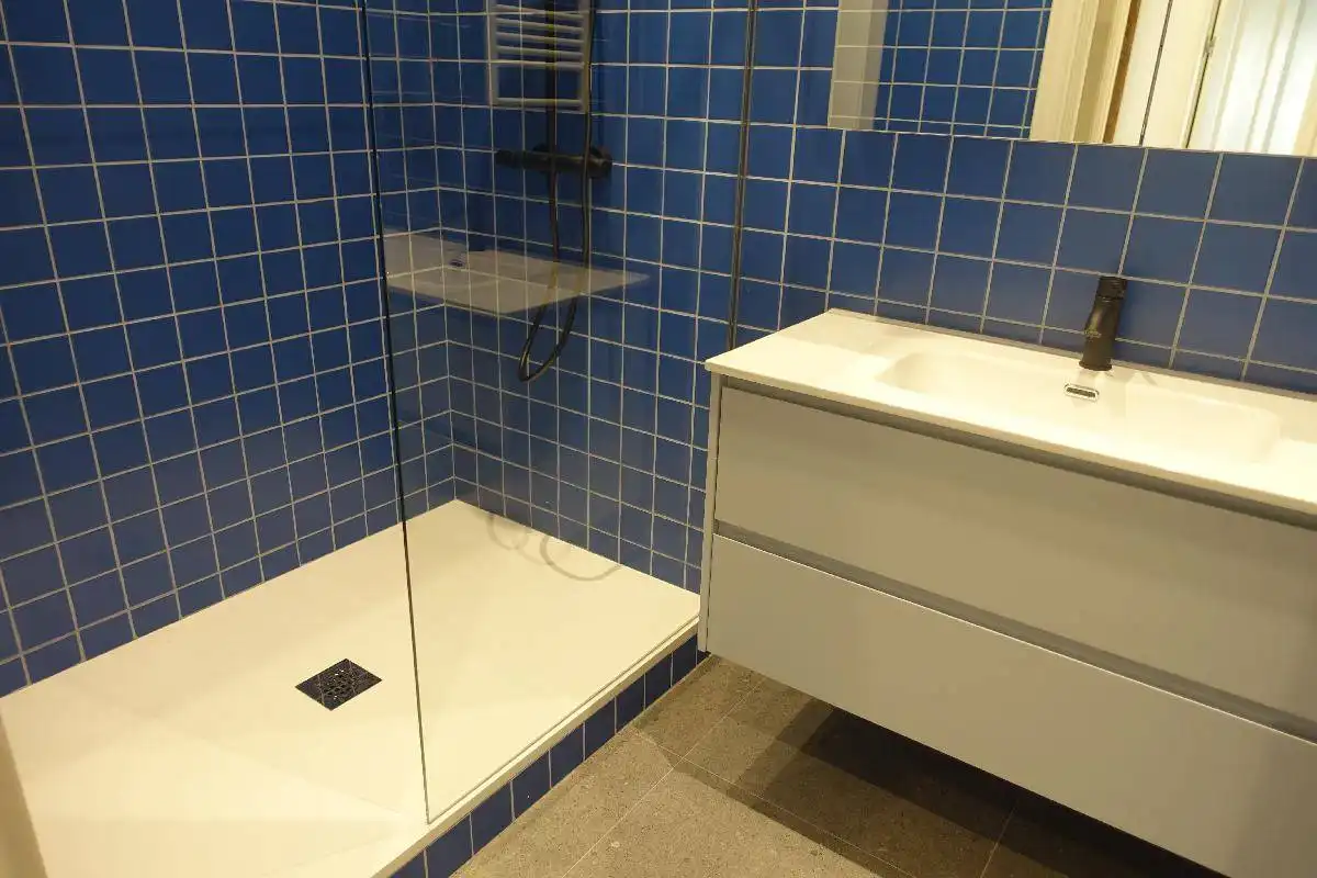 Bany de Pis en venda en Bilbao  amb Calefacció, Moblat i Balcó