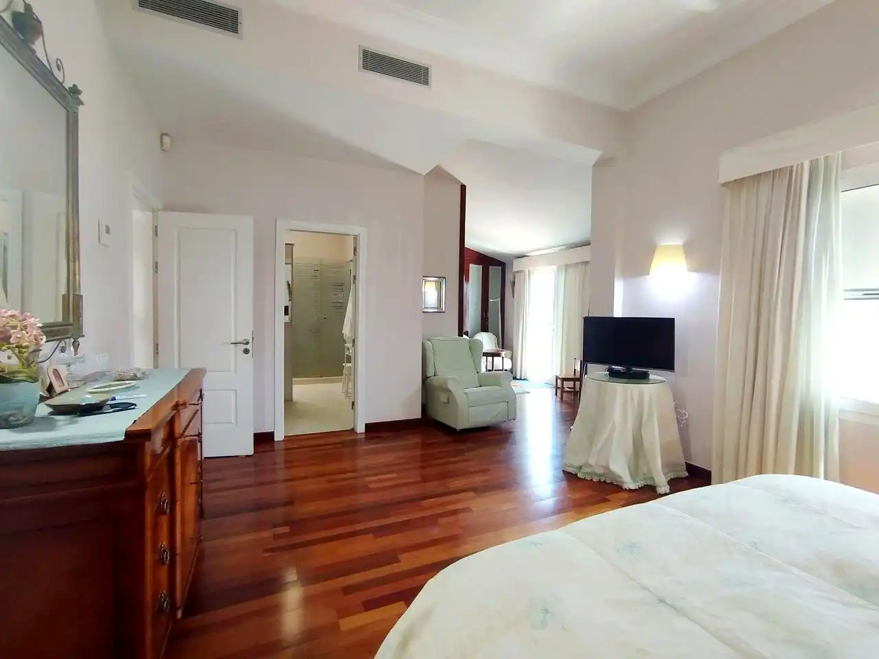 Bedroom of Houses for rent in San Bartolomé de Tirajana  with Air Conditioner, Private garden and Terrace
