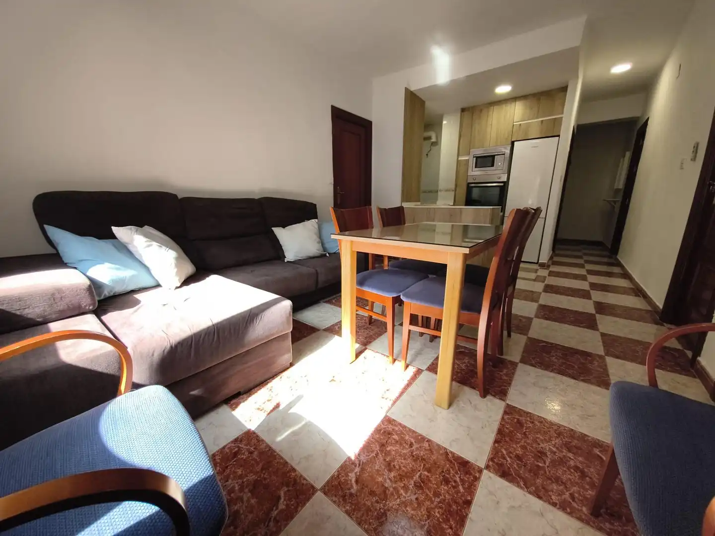 Sala de estar de Piso de alquiler en Granada con Terraza y Amueblado