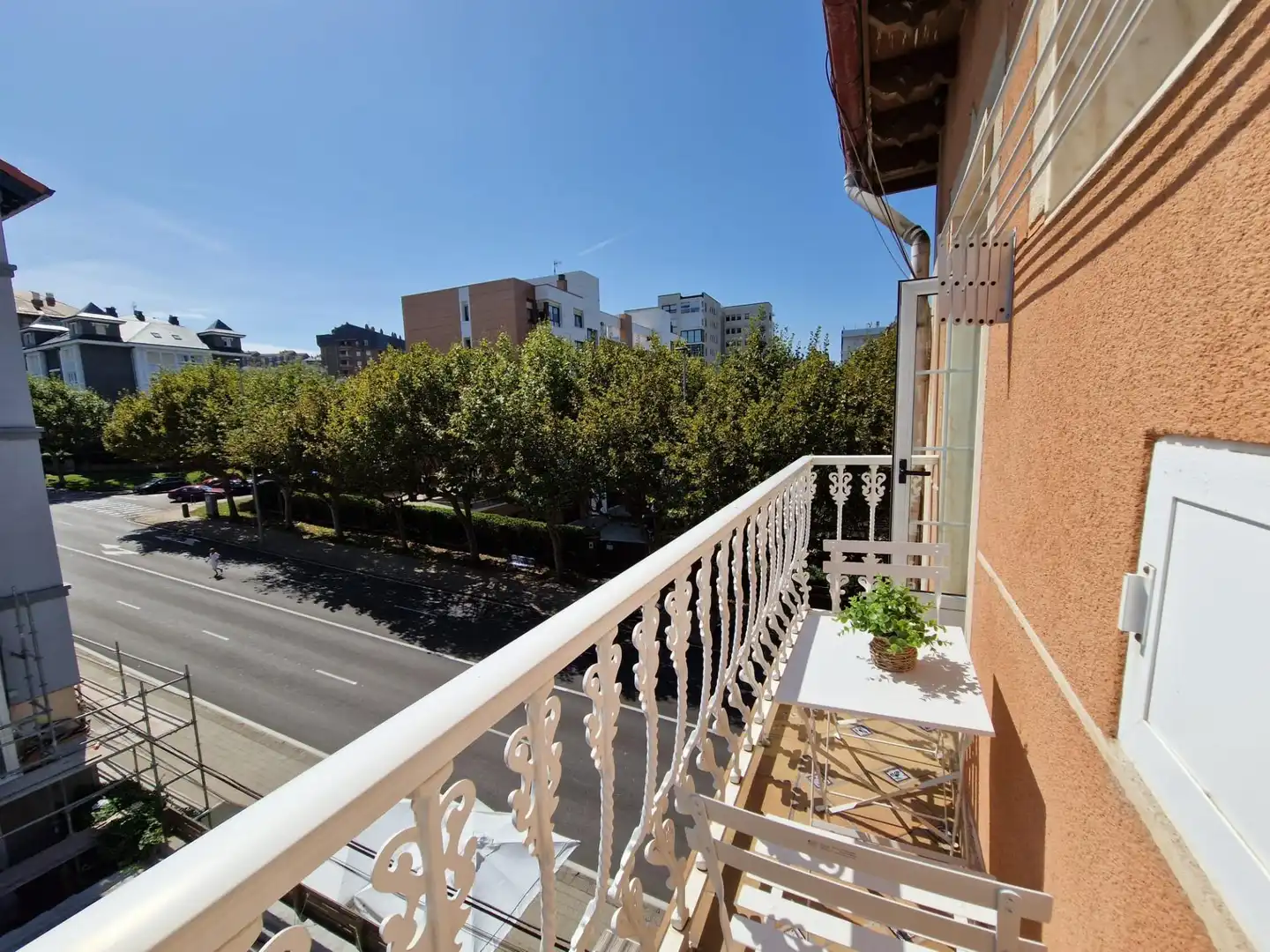 Terrasse von Wohnung zur Miete in Santander mit Heizung, Terrasse und Möbliert