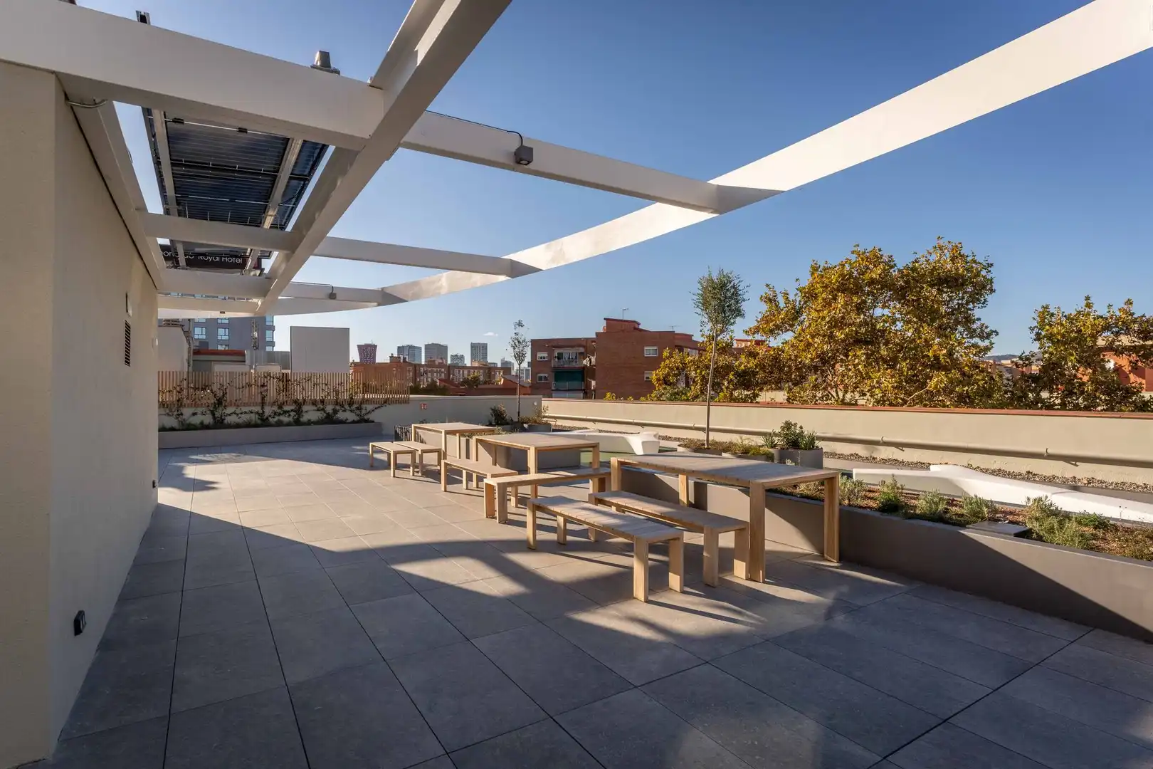Terrasse von Büro zur Miete in Sants - Montjuïc
