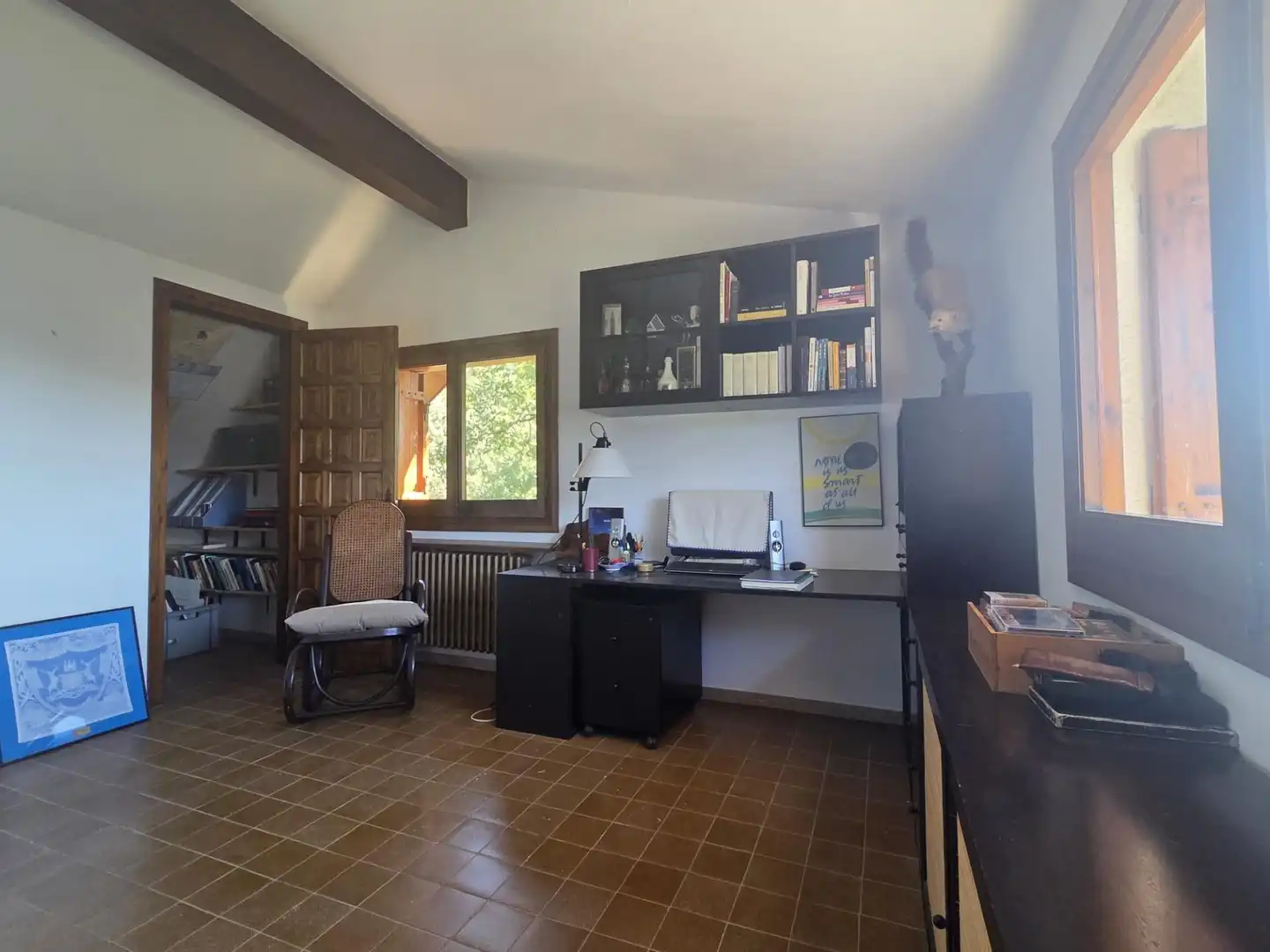 Living room of Houses for sale in Fogars de Montclús, Barcelona