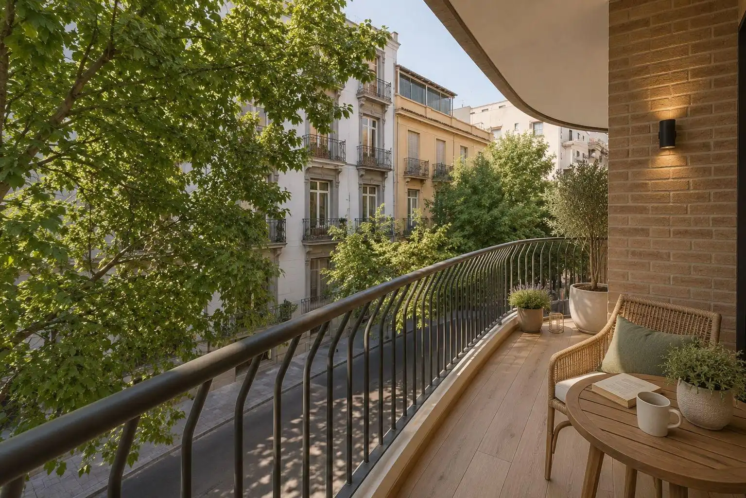 Terrasse von Wohnung zum Verkauf in Granada mit Heizung, Terrasse und Balkon