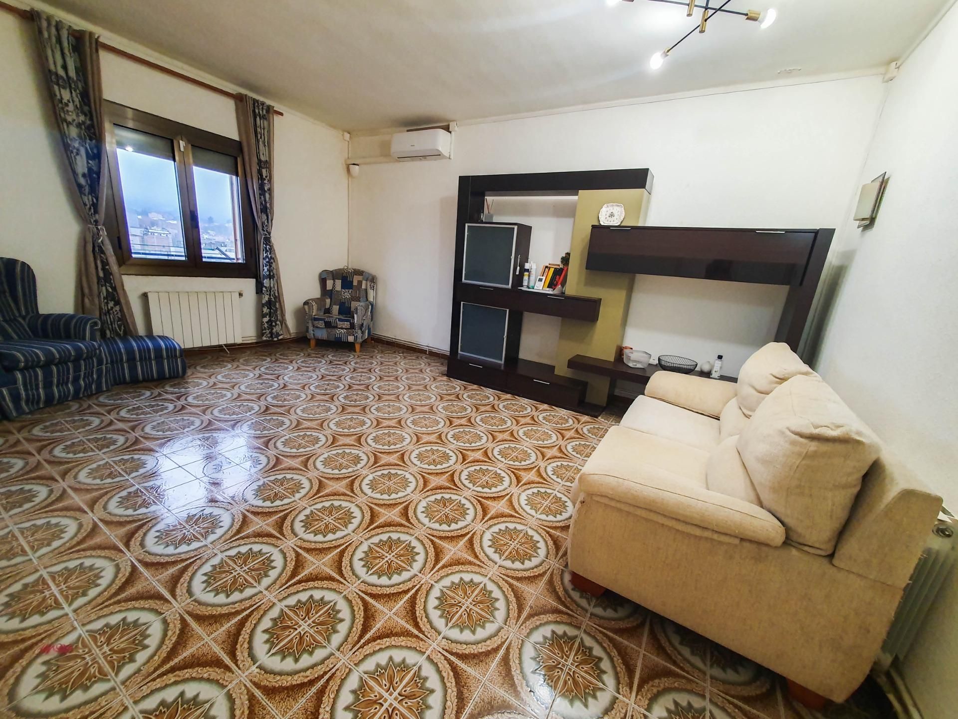 Living room of Attic for sale in  Barcelona Capital  with Air Conditioner