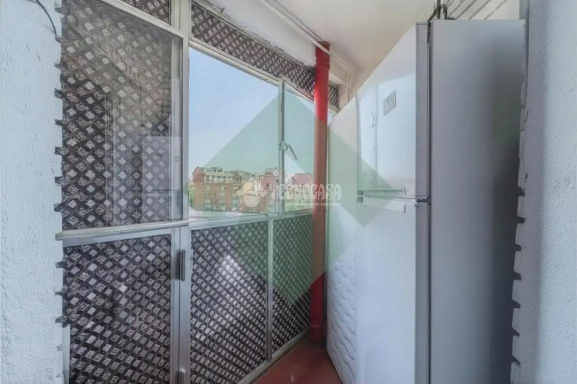 Balcony of Flat for sale in Madrid  with Air Conditioner, Heating and Terrace