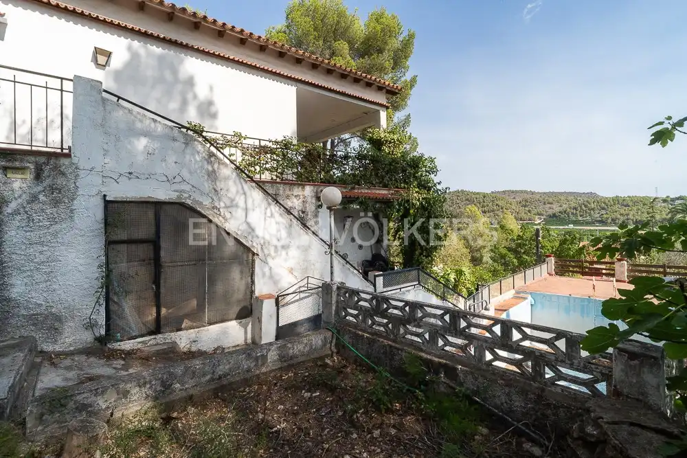 Vista exterior de Casa o chalet en venta en Gandia con Calefacción, Jardín privado y Terraza