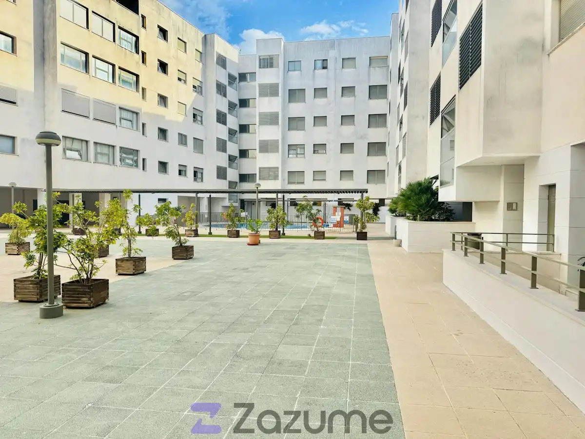 Terrasse von Wohnungen zur Miete in Centro