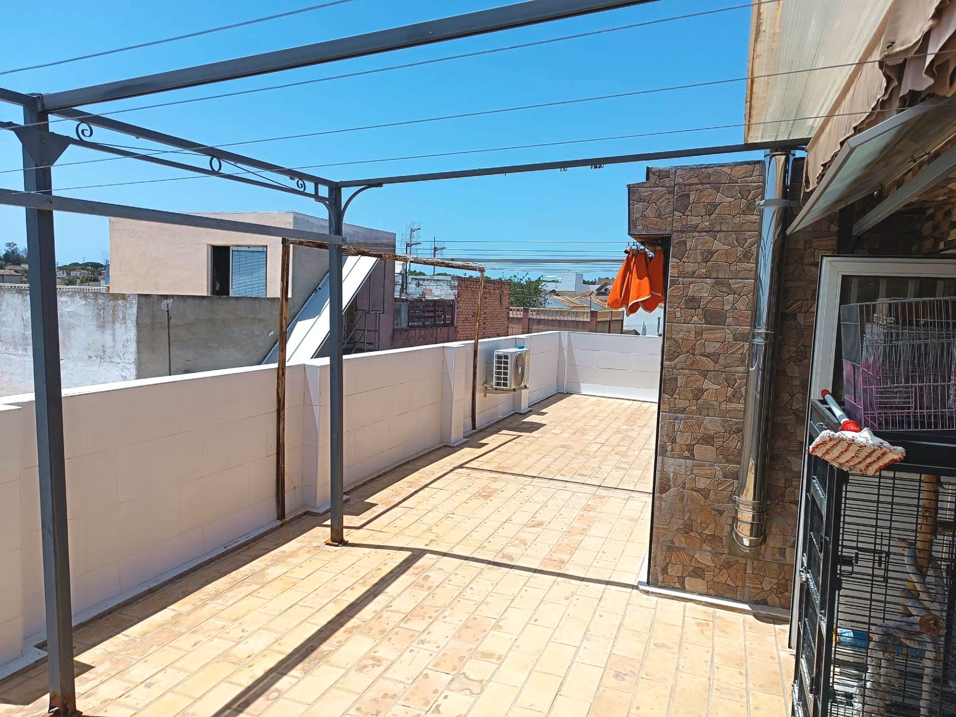 Terrace of Single-family semi-detached for sale in El Puerto de Santa María  with Air Conditioner and Balcony