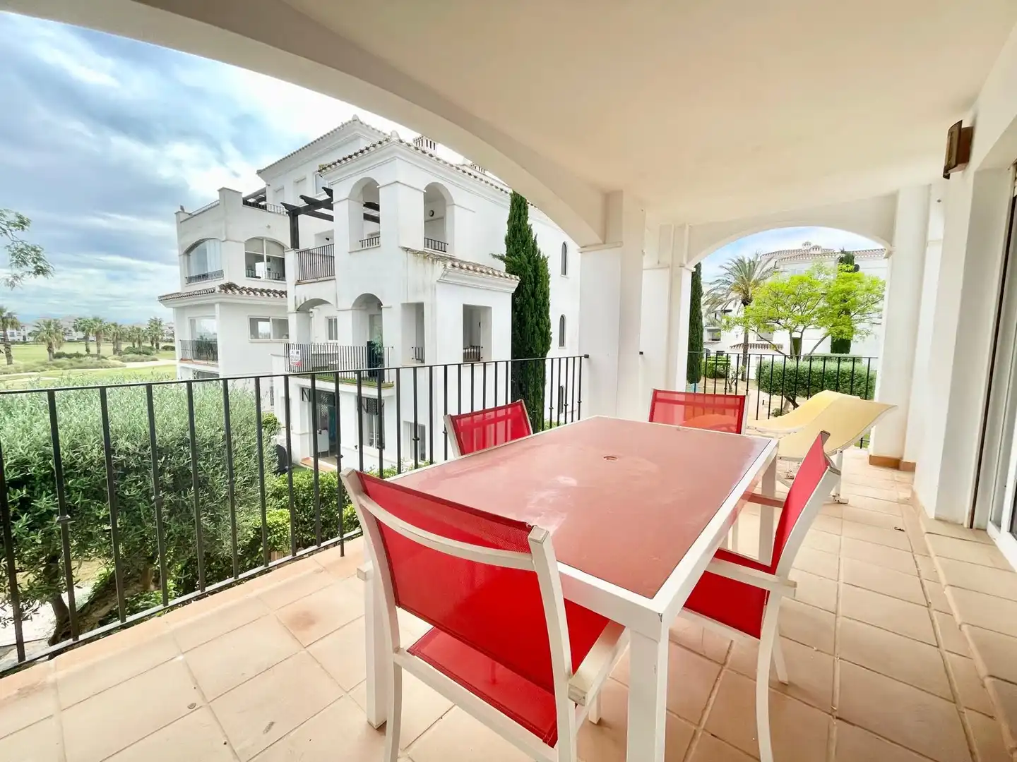 Terrace of Apartments for rent in Torre-Pacheco  with Air Conditioner, Terrace and Swimming Pool