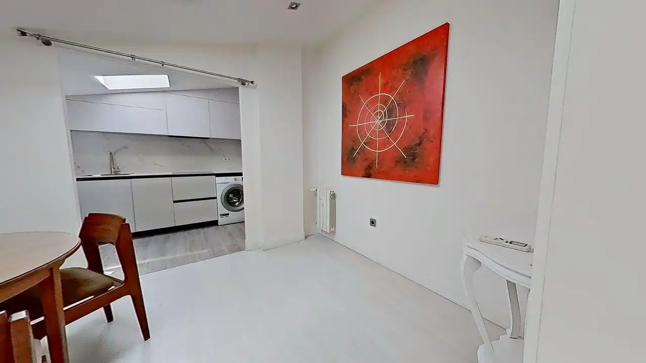 Wohnung zur Miete in Madrid mit Klimaanlage, Heizung und Ofen