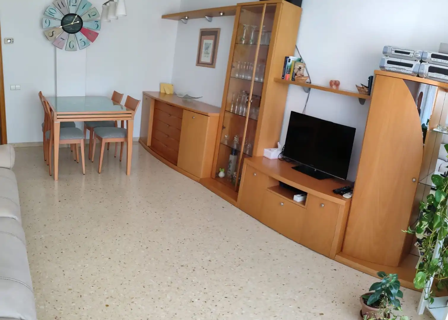 Sala de estar de Piso en venta en Esparreguera con Aire acondicionado, Calefacción y Trastero