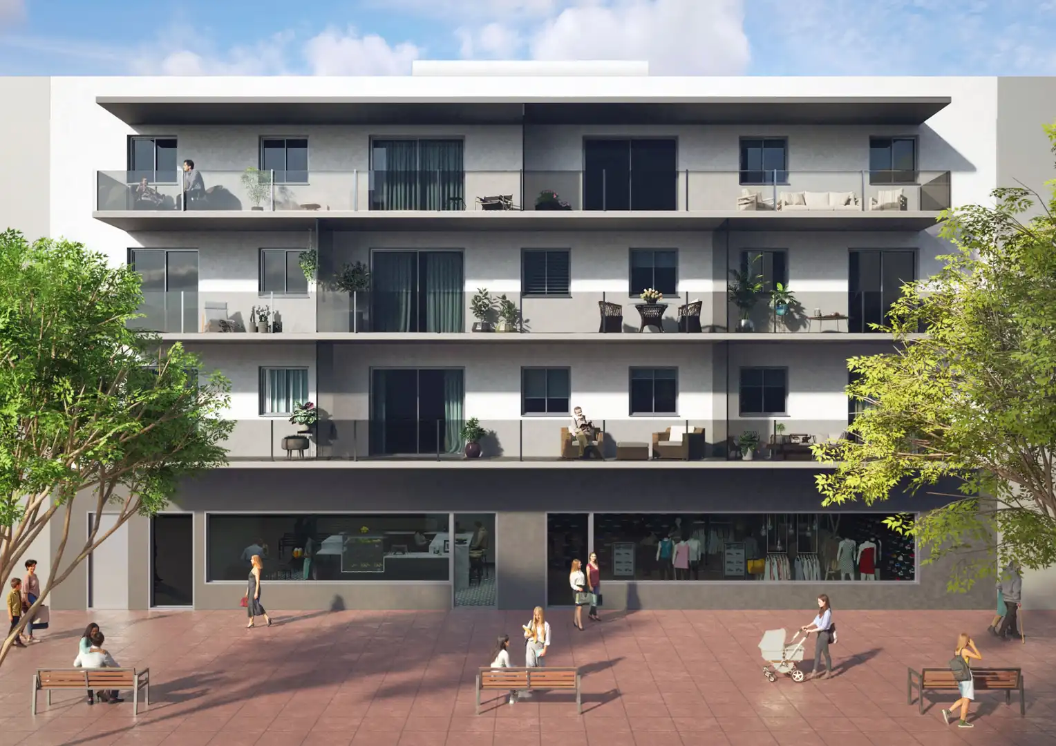 Piso de obra nueva con ascensor en venta en Carrer de la Font 1D, imagen 2
