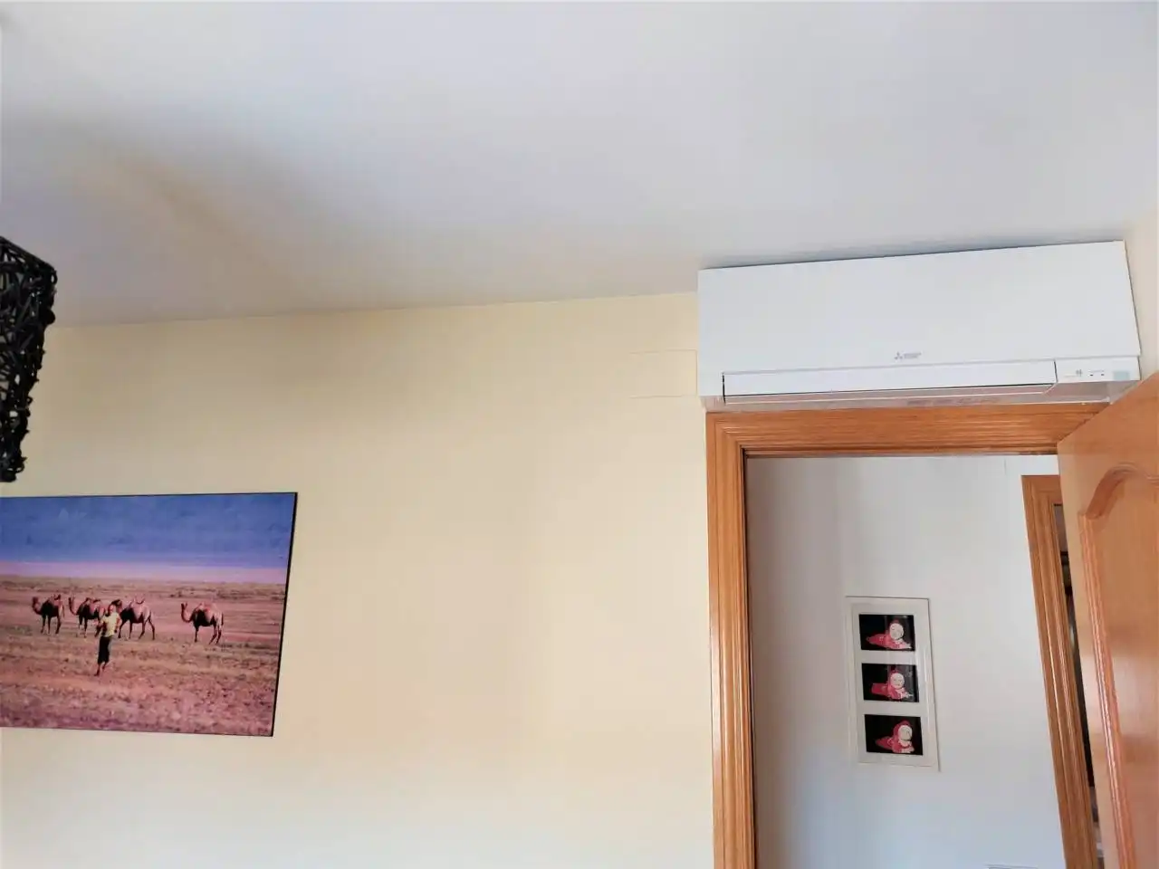 Sala de estar de Piso de alquiler en Vilanova i la Geltrú con Aire acondicionado, Calefacción y Terraza