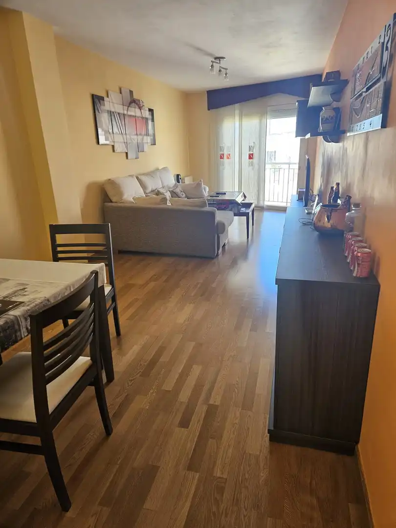 Sala de estar de Piso en venta en Santa Coloma de Gramenet con Calefacción, Terraza y Trastero