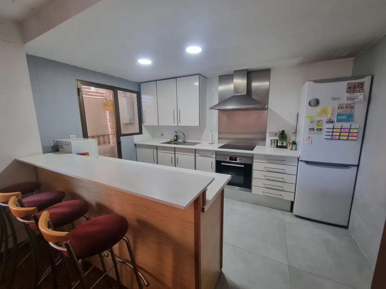 Cocina de Piso de alquiler en Valencia con Terraza, Amueblado y Balcón