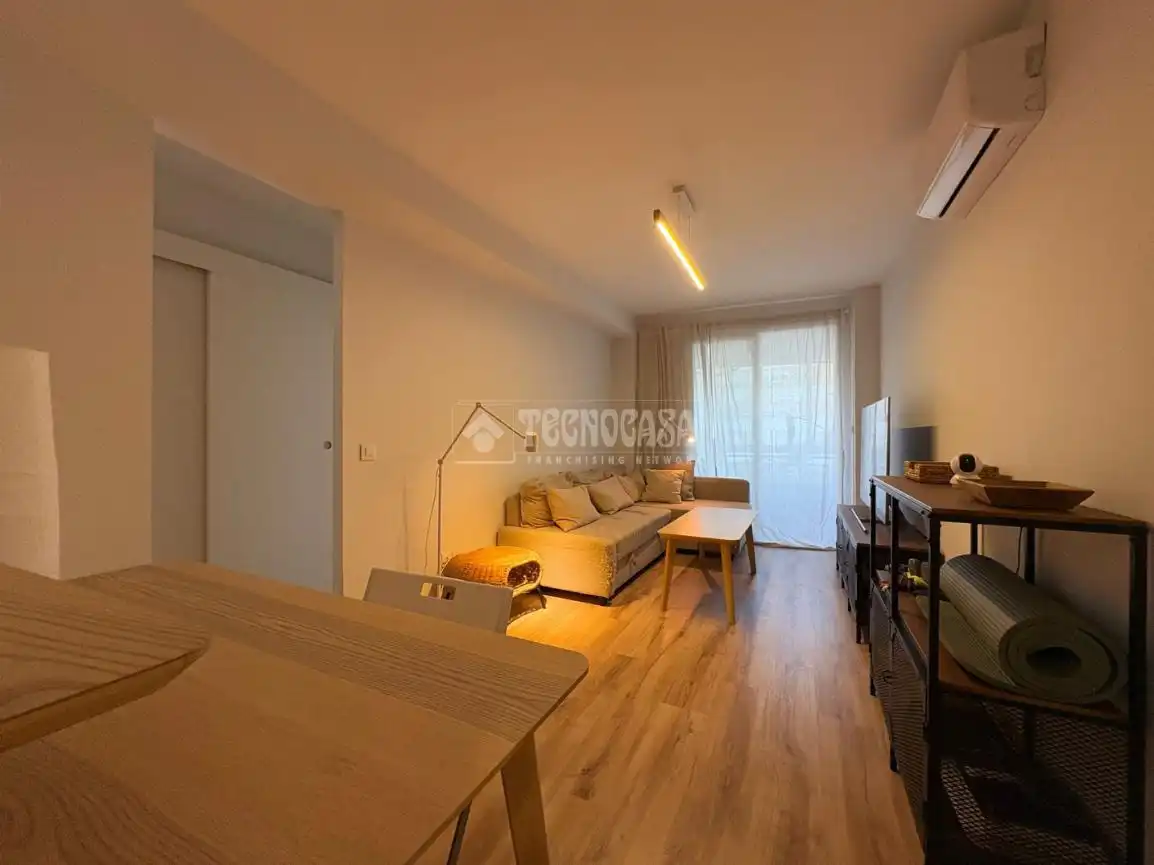 Sala de estar de Piso de alquiler en Madrid