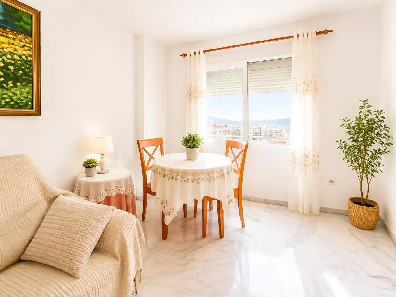 Bedroom of Flat for sale in Málaga  with Terrace