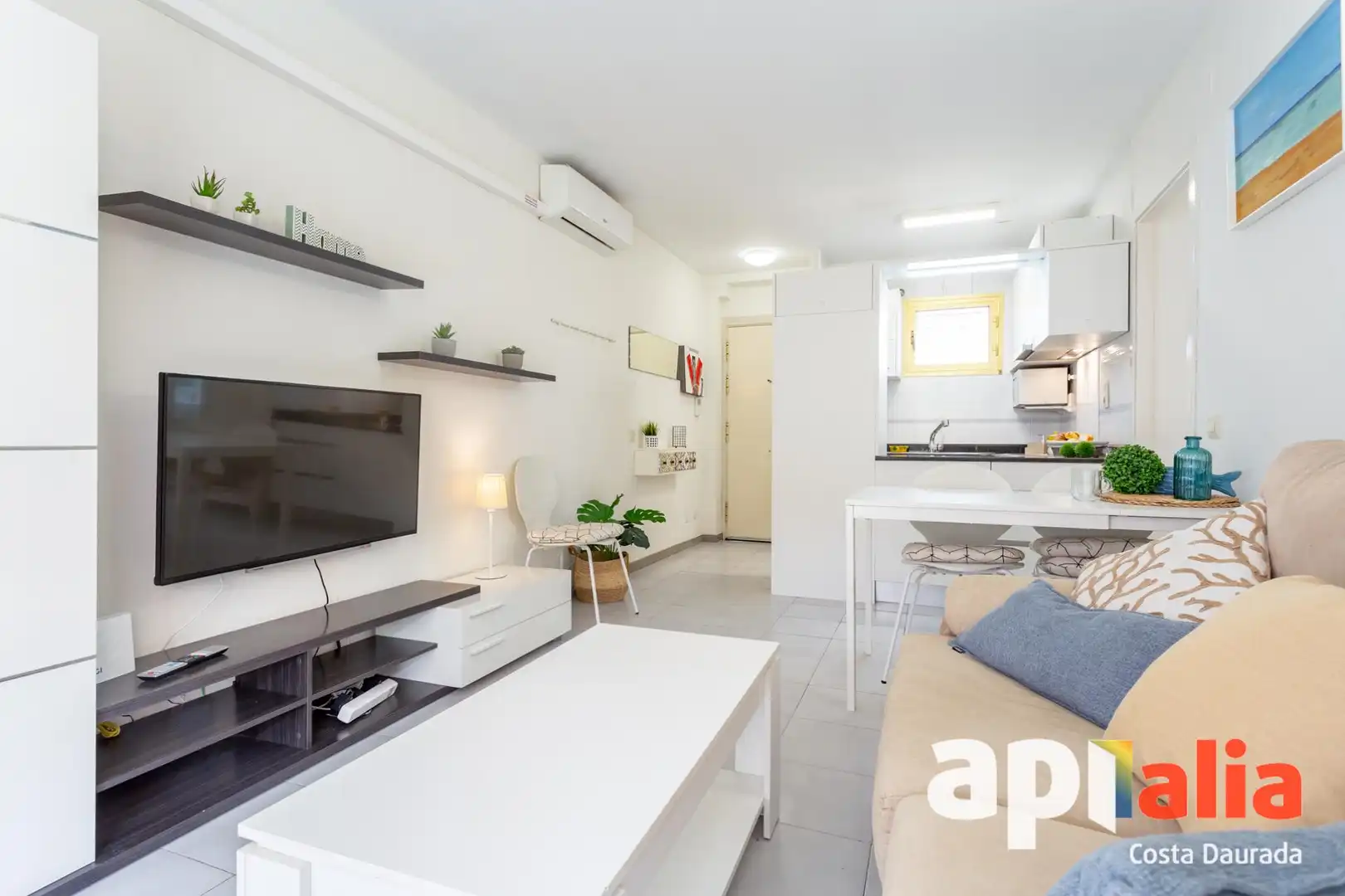 Sala de estar de Apartamento en venta en Salou con Calefacción y Terraza