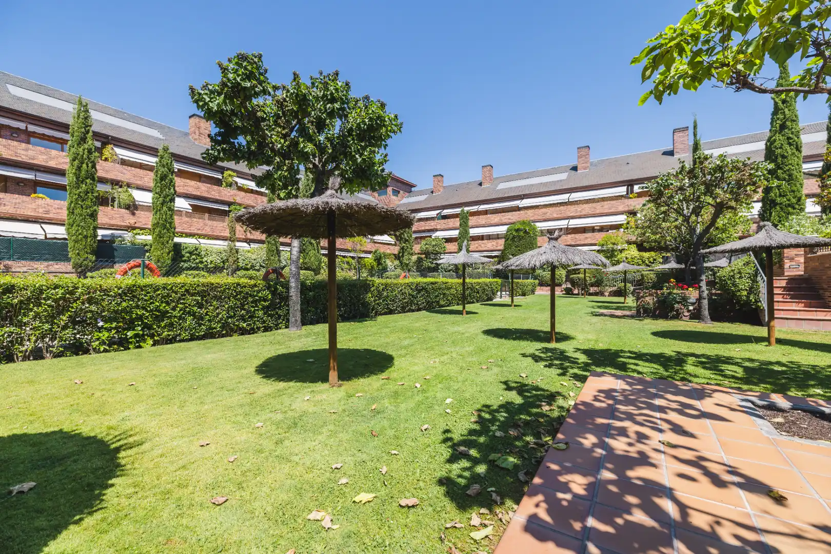Garten von Wohnung zum Verkauf in Las Rozas de Madrid mit Klimaanlage, Heizung und Gemeinschaftspool
