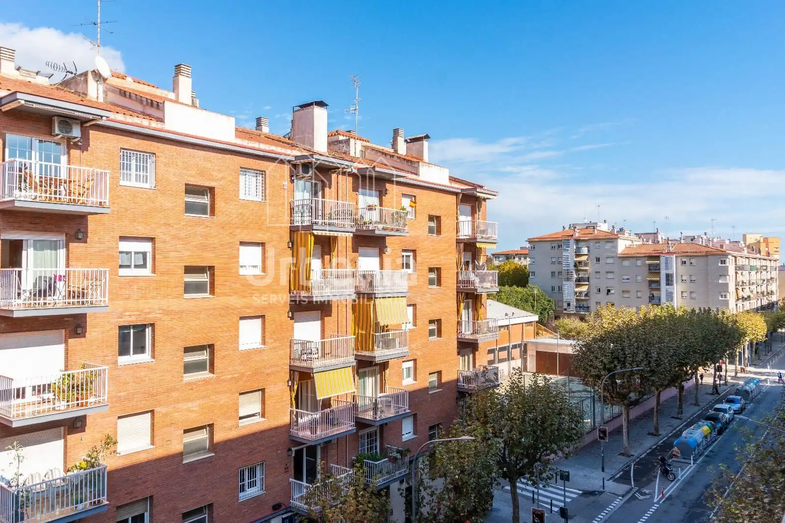 Vista exterior de Pis en venda en Mataró amb Calefacció i Terrassa