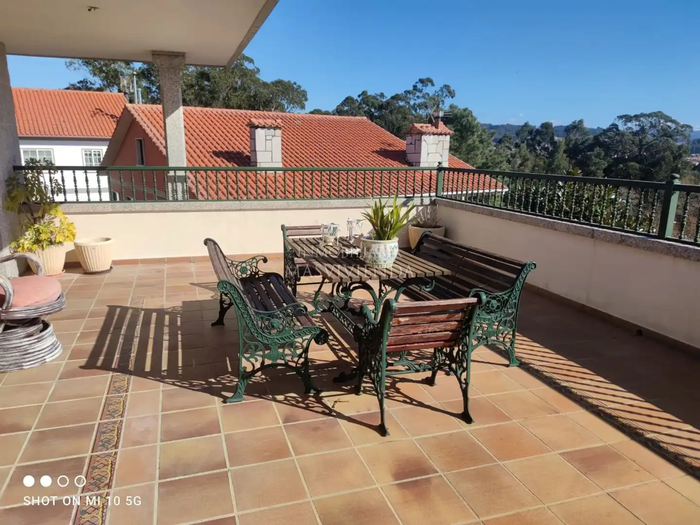 Terrassa de Casa o xalet en venda en Poio amb Terrassa i Piscina