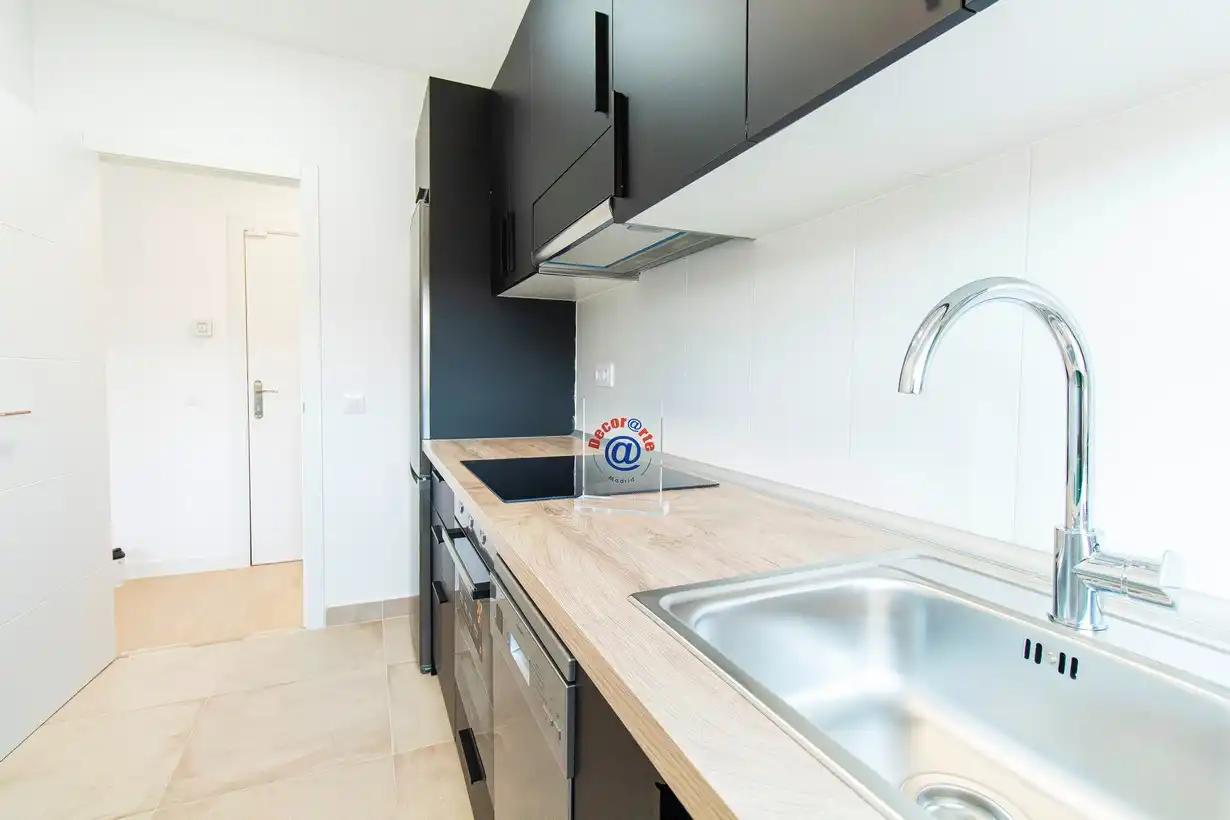 Cocina de Piso de alquiler en Madrid con Aire acondicionado, Calefacción y Terraza