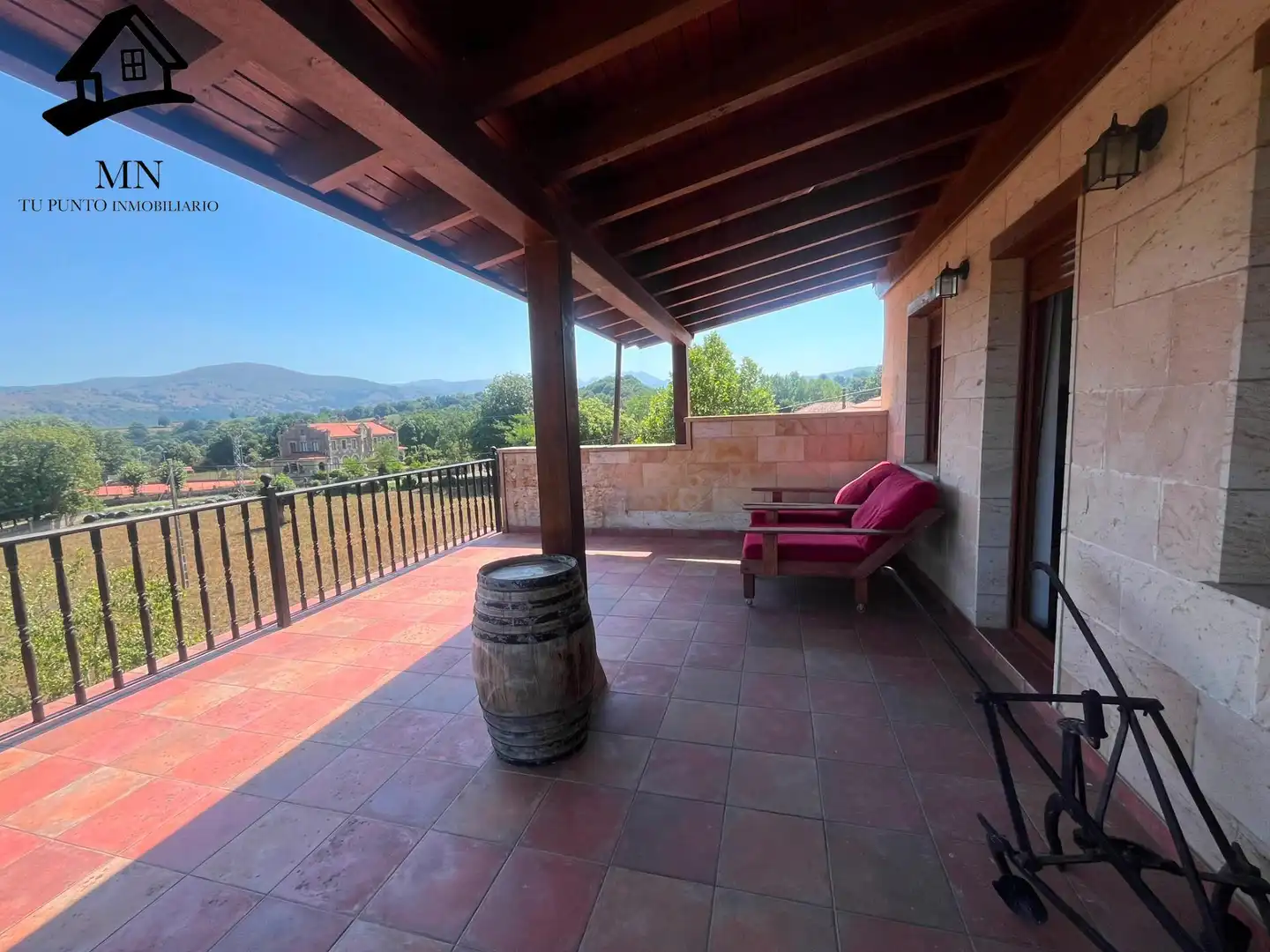 Terrassa de Finca rústica en venda en Villacarriedo
