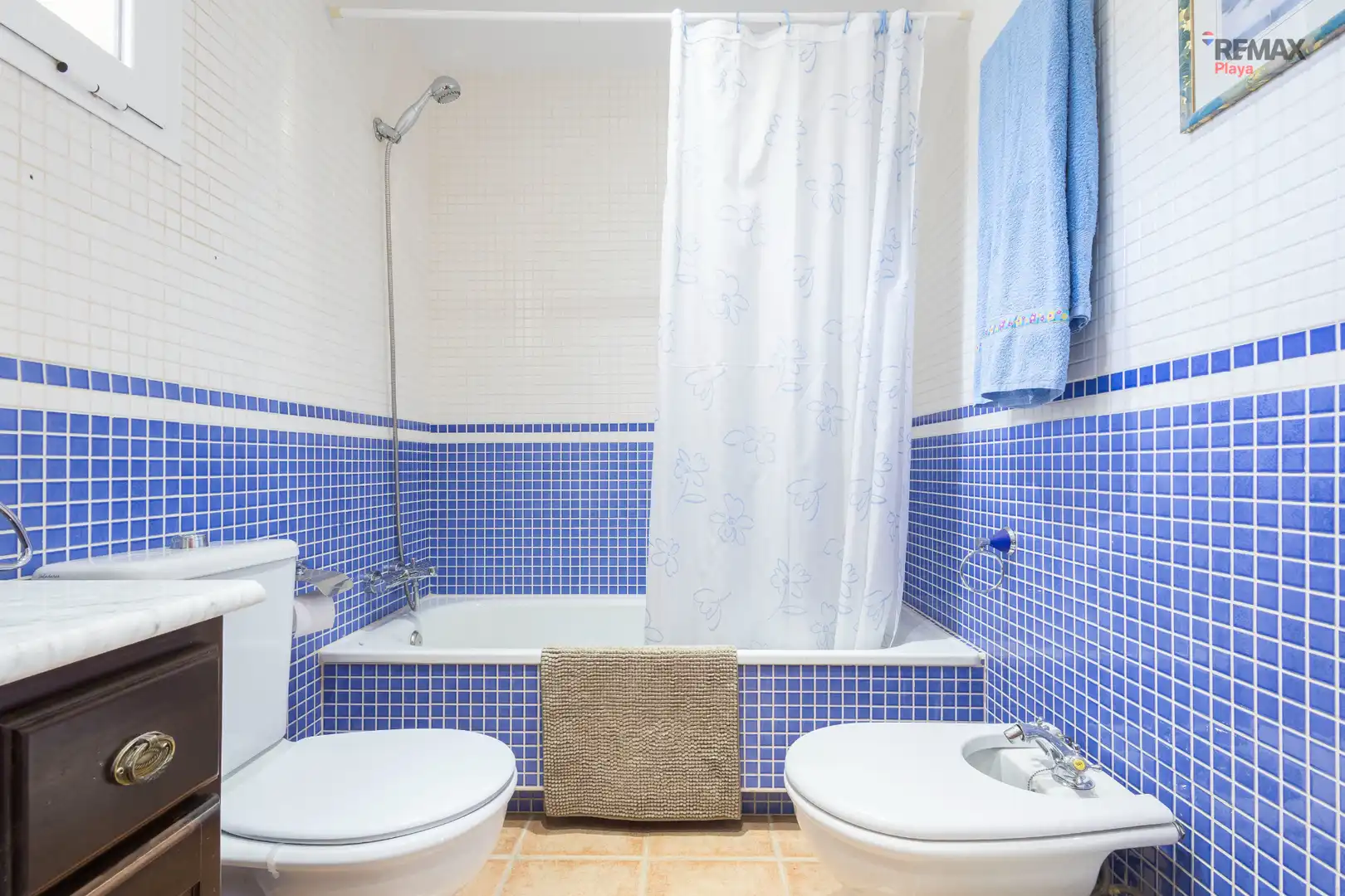 Bany de Apartament en venda en Vera amb Aire condicionat, Terrassa i Piscina comunitària