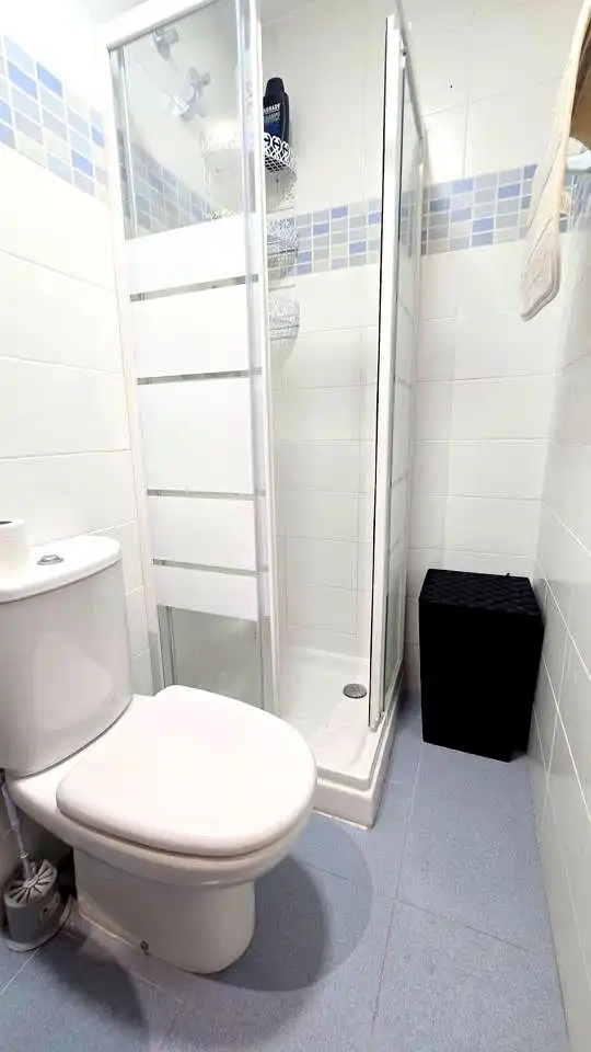 Baño de Apartamento de alquiler en Gandia con Aire acondicionado, Calefacción y Terraza