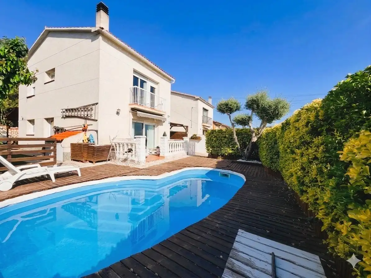 Swimming pool of Houses for sale in Piera  with Private garden, Terrace and Storage room