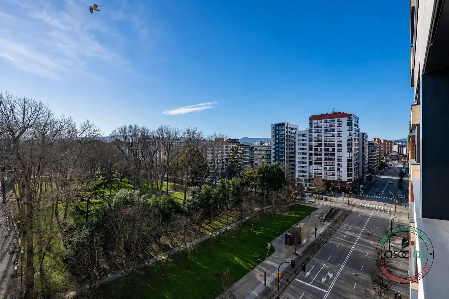 Vista exterior de Pis en venda en Gijón  amb Calefacció i Parquet