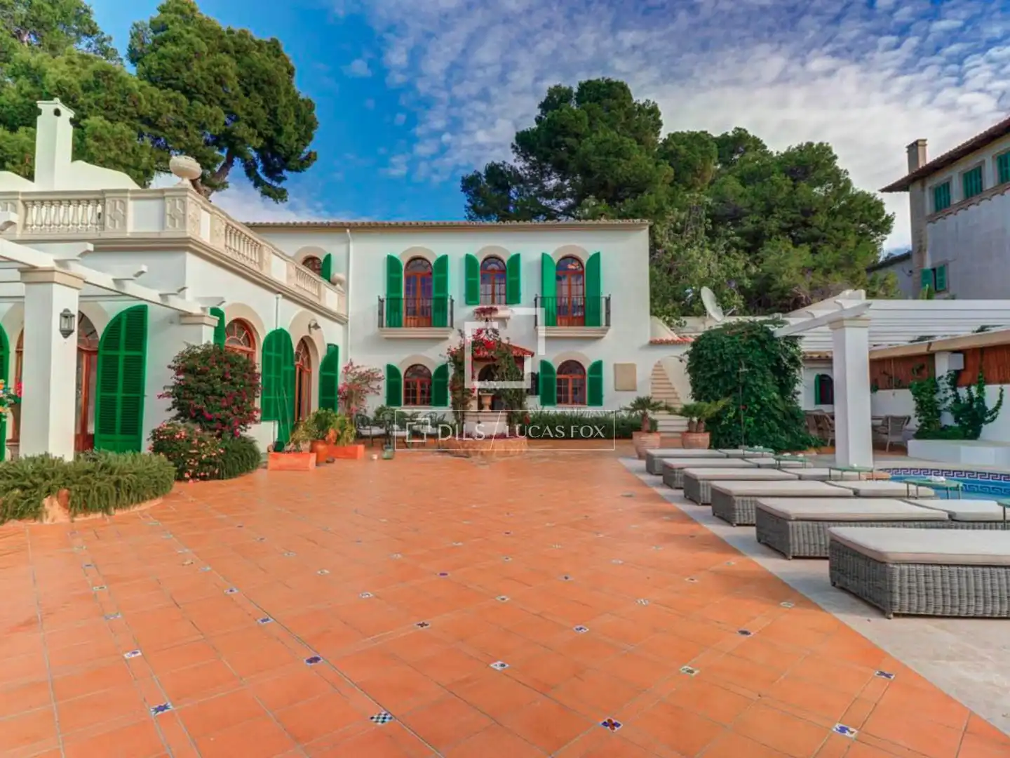 Exterior view of Houses for rent in  Palma de Mallorca  with Air Conditioner, Heating and Private garden