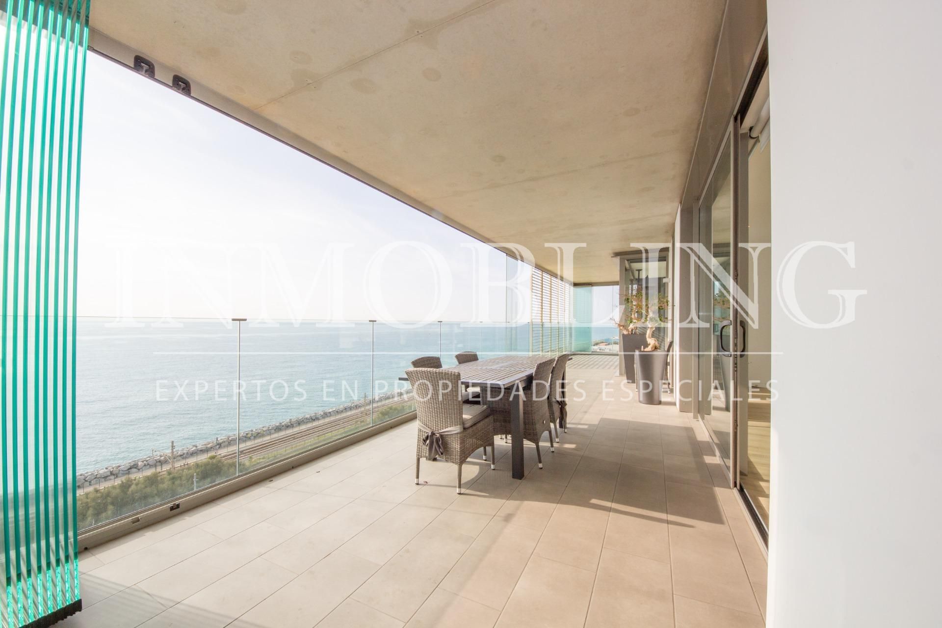 Terrassa de Pis de lloguer en Mataró amb Parquet, Terrassa i Traster