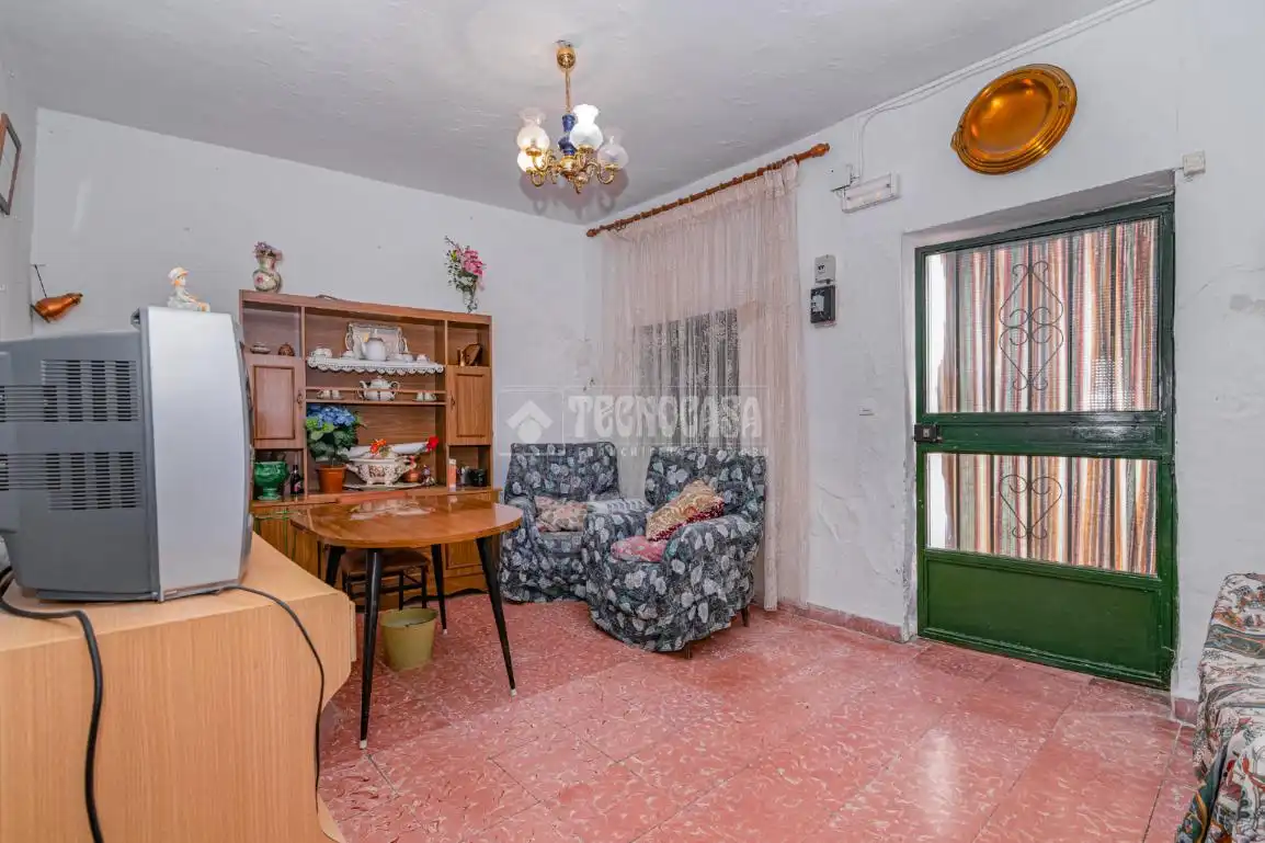 Sala de estar de Casa adosada en venta en Quéntar con Terraza
