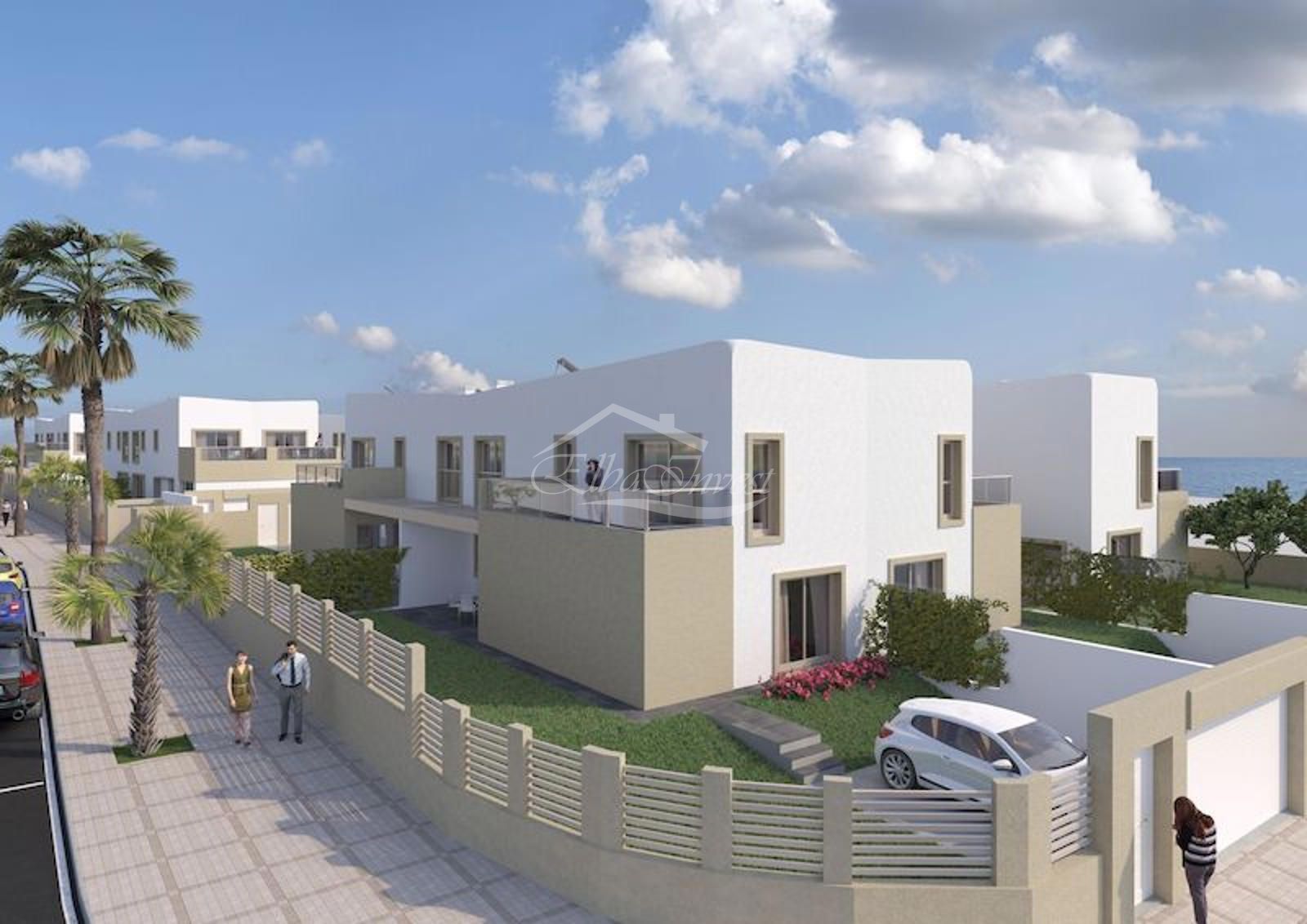 Exterior view of House or chalet for sale in Granadilla de Abona  with Air Conditioner, Private garden and Terrace