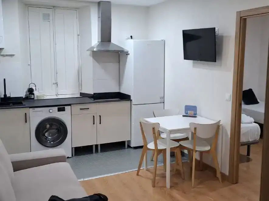 Cocina de Piso de alquiler en Santander con Amueblado y Balcón