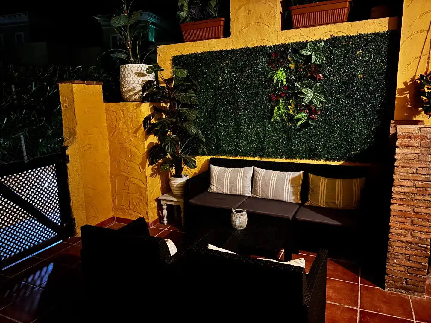 Terraza de Piso de alquiler en Vera con Aire acondicionado, Piscina y Balcón