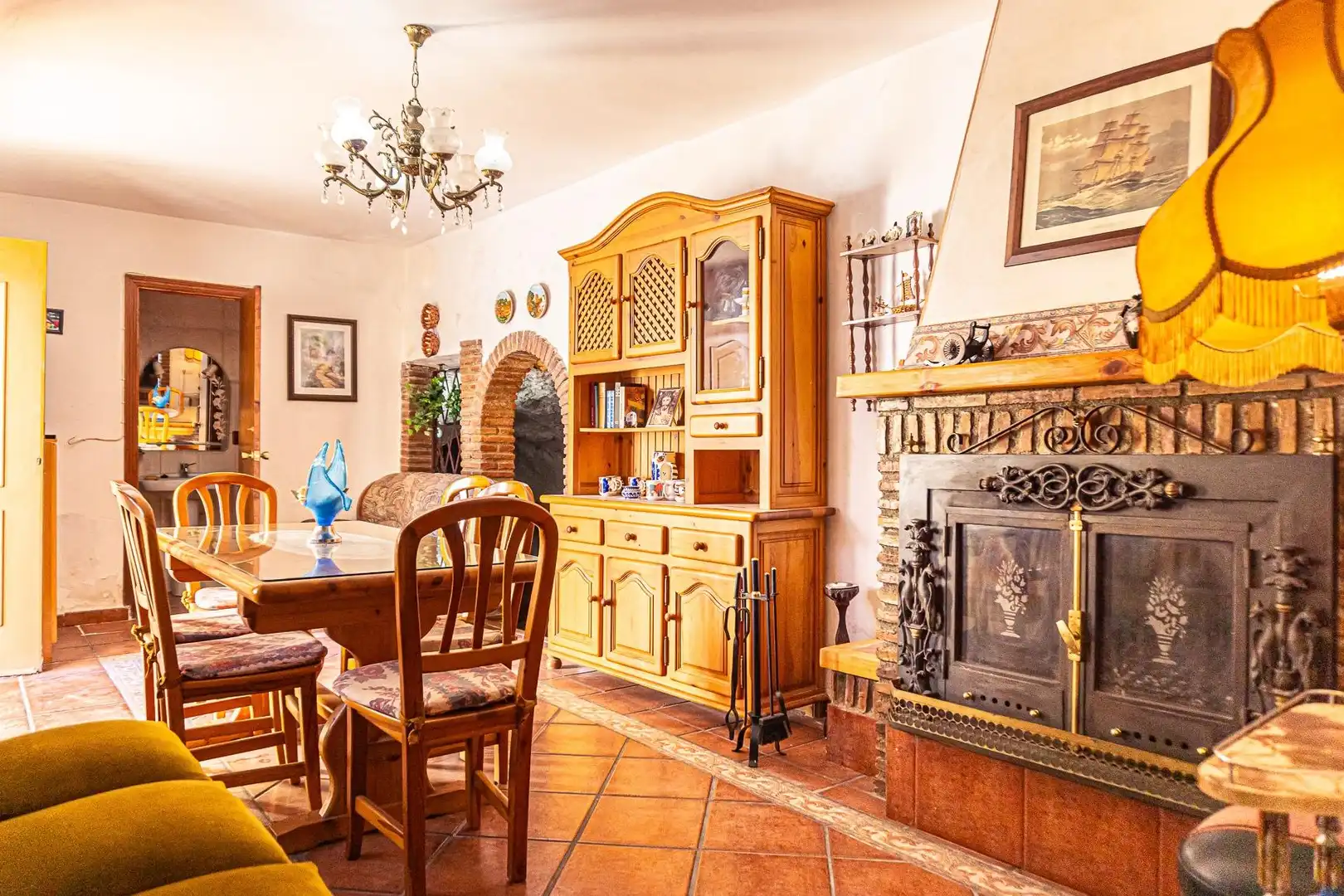 Comedor de Casa o chalet en venta en Frailes con Aire acondicionado, Amueblado y Balcón