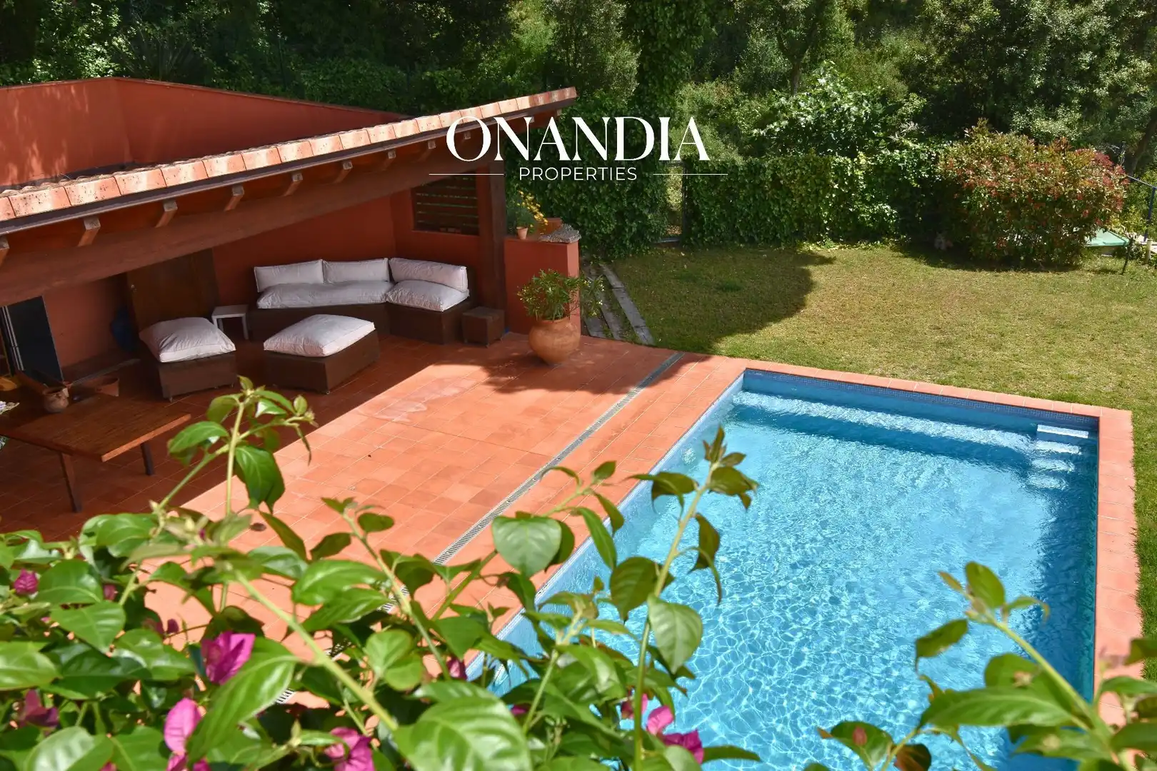 Garden of Houses for rent in Begur  with Private garden and Swimming Pool
